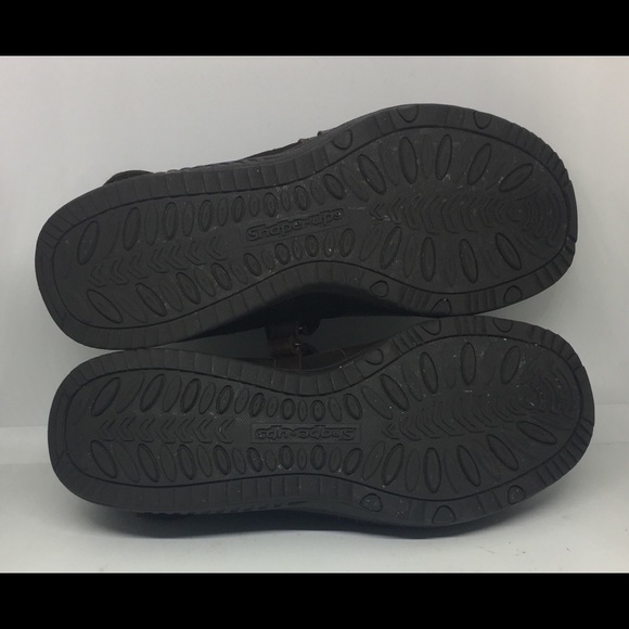Skechers Womens Shape Ups Shoes Brown Size 8.5 - Picture 7 of 8